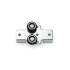 <p><strong>Guidage Haut</strong><strong> :</strong>Permet un coulissement pr&eacute;cis et silencieux de la porte. Se fixe sur le haut de la porte.</p>